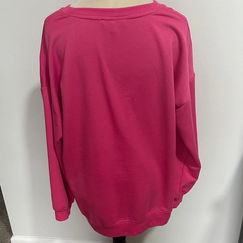 Workshop Republic Clothing Vibrant Pink Top - Picture 5 of 5